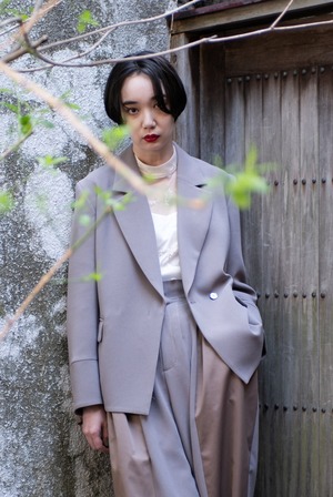 Pearl Balloon Jacket 　MOCHA