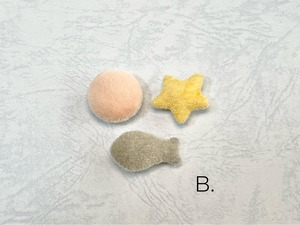 『海の仲間たちのミニクッション』ワークショップ