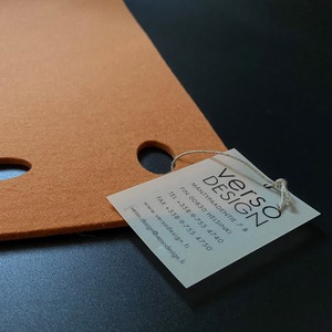 【SALE 20%OFF】Verso Design　プレースマット （長方形：オレンジ 320x430）￥2,420 → ￥1,936