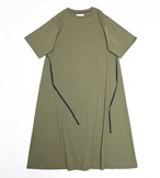 A line dress      adult M  /   Dark olive