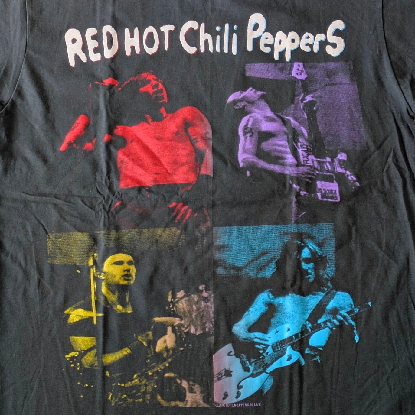 レッチリ　ビンテージTシャツ&シリコンラバーバンド　新品 レッドホットチリペッパーズ（ Red Hot Chili Peppers）】レッチリ / T