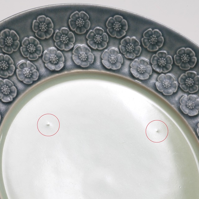 Jens H. Quistgaard イェンス・クィストゴー Plum / Azur  プラム / アズール 210mm皿 - 3 北欧ヴィンテージ