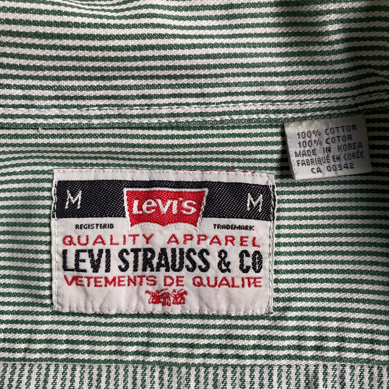 LEVI STRAUSS \u0026 CO ヒッコリー シャツ ジャケット メンズ