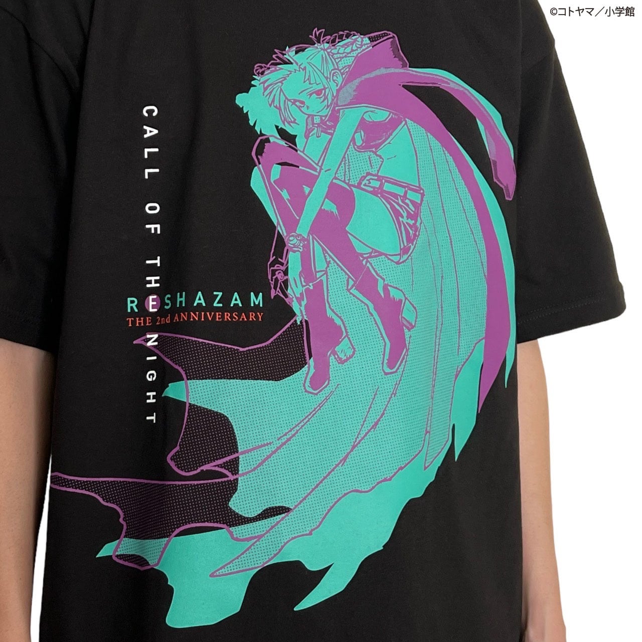 描き下ろし商品〈よふかしのうた〉RESHAZAM 2nd Anniversary T 描き下ろし商品〈よふかしのうた〉RESHAZAM 2nd Anniversary T