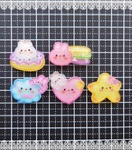 [５個]うさぎの夢の中／クリアラメver.５種