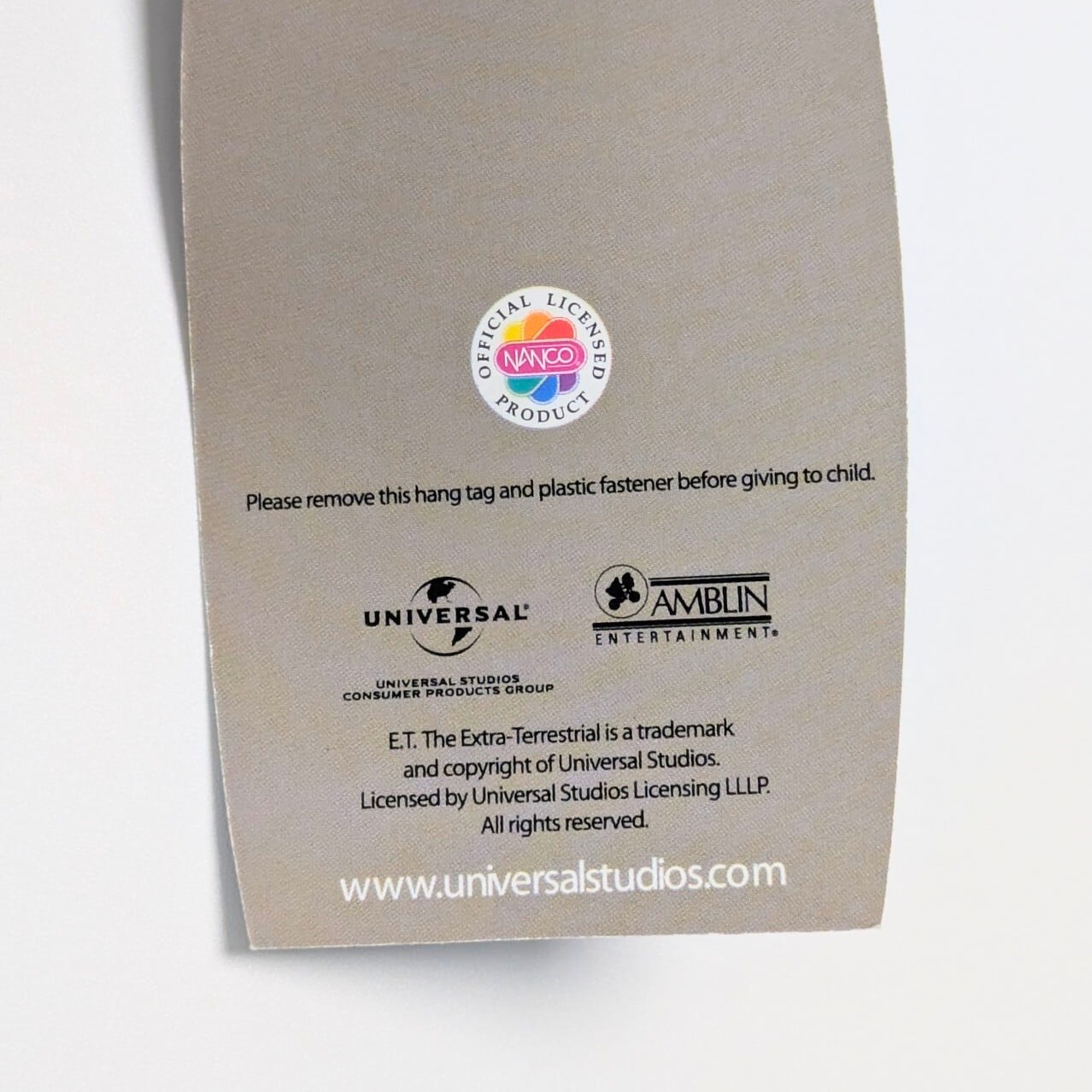 ☆DEADSTOCK / VINTAGE 90'☆【 E.T. ぬいぐるみキーホルダー 】US Limited / e.t. 単品(1個) 〚アメリカン雑貨 アメトイ〛