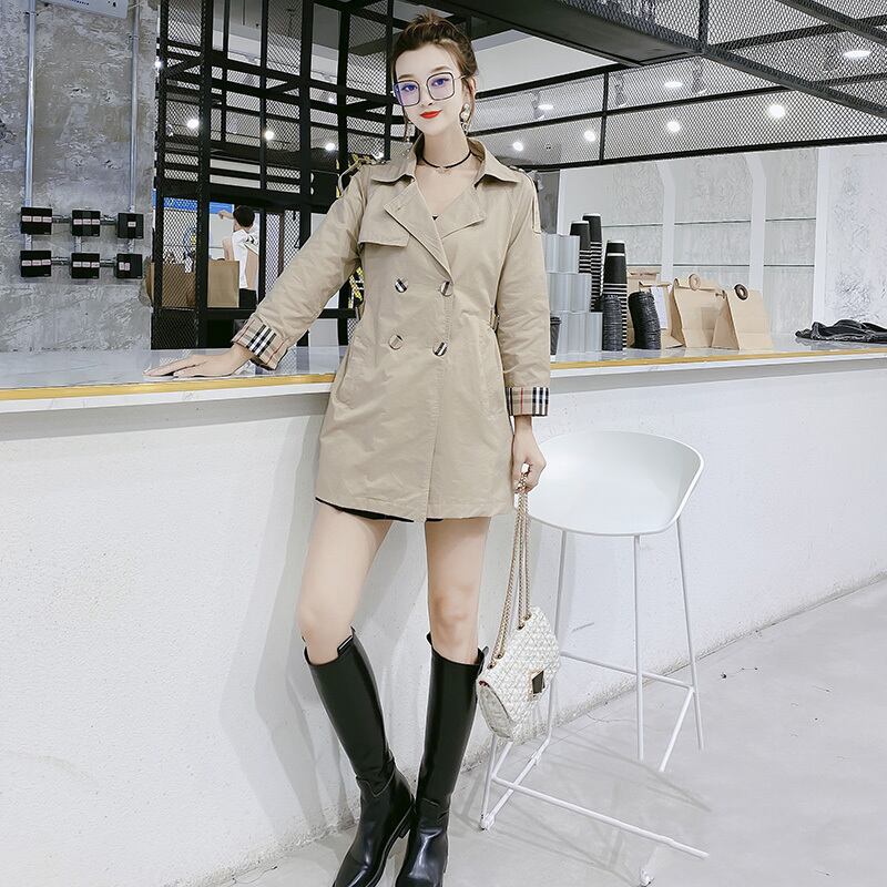 オータムルーズ格子柄ジャケット スタイル 大きめサイズ 秋物 ミックスインファッション38932295891