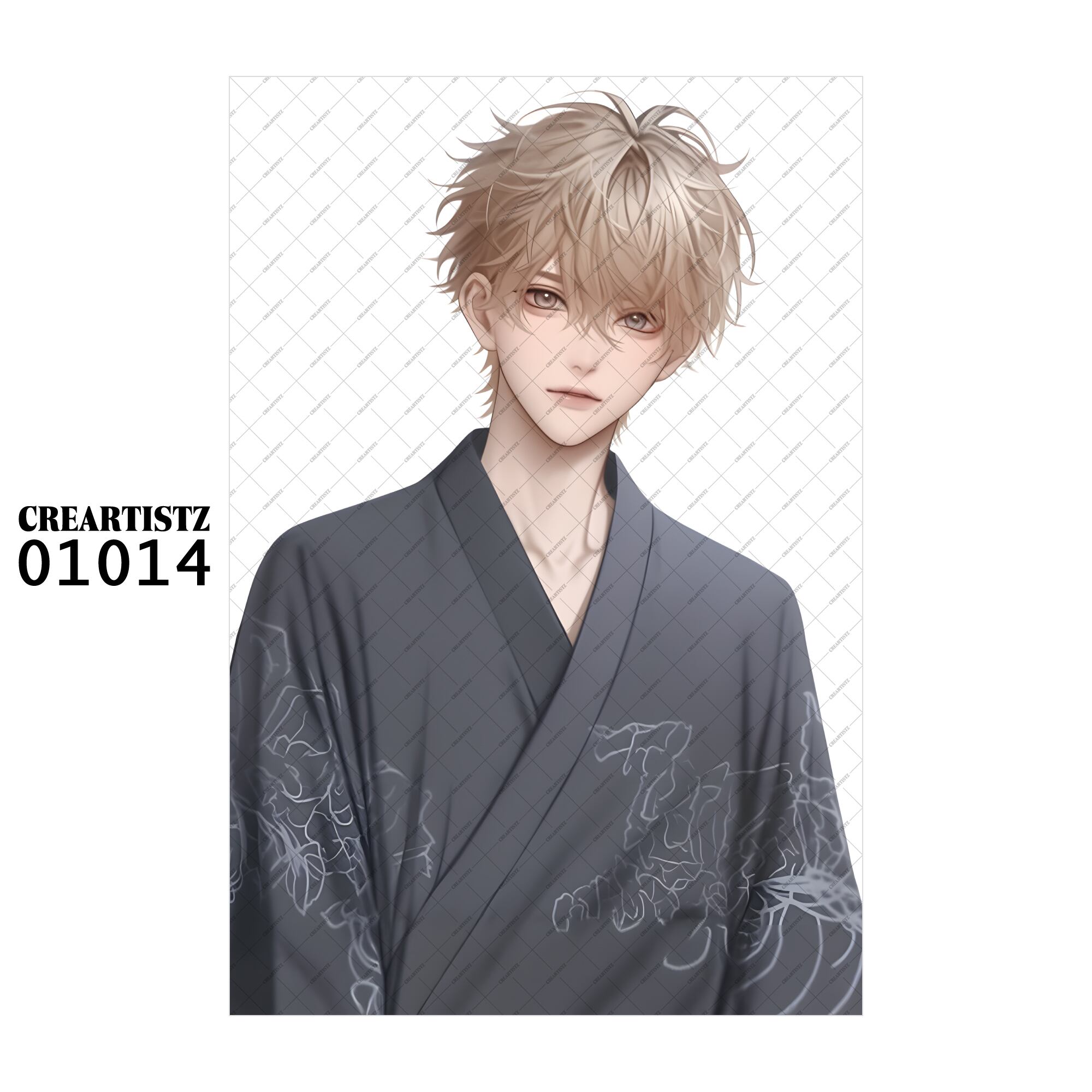 01014 ボーイ クール オリジナル ペーパー/ステッカー 4枚セット CREARTISTZ