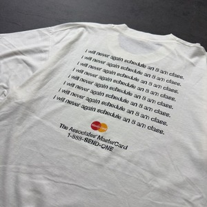 90s mastercard TEE L 古着