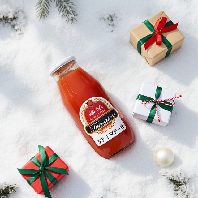 【Xmasセール～12/25】【送料別途 】ララ・トマテーゼ 無添加トマトジュース 180ml × 10本セット