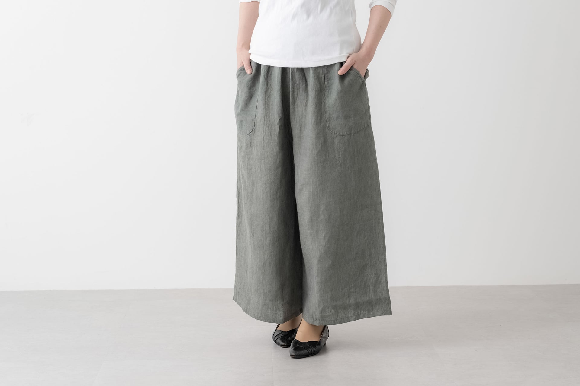 リーノ・エ・リーナ」 リネンのパンツ | 天然生活 ONLINE SHOP