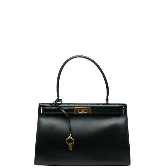 トリーバーチ ハンドバッグ ブラック レザー レディース Tory Burch 【中古】