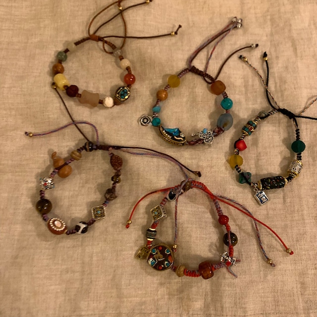 Somedayifレトロビーズ編みブレスレット 5s