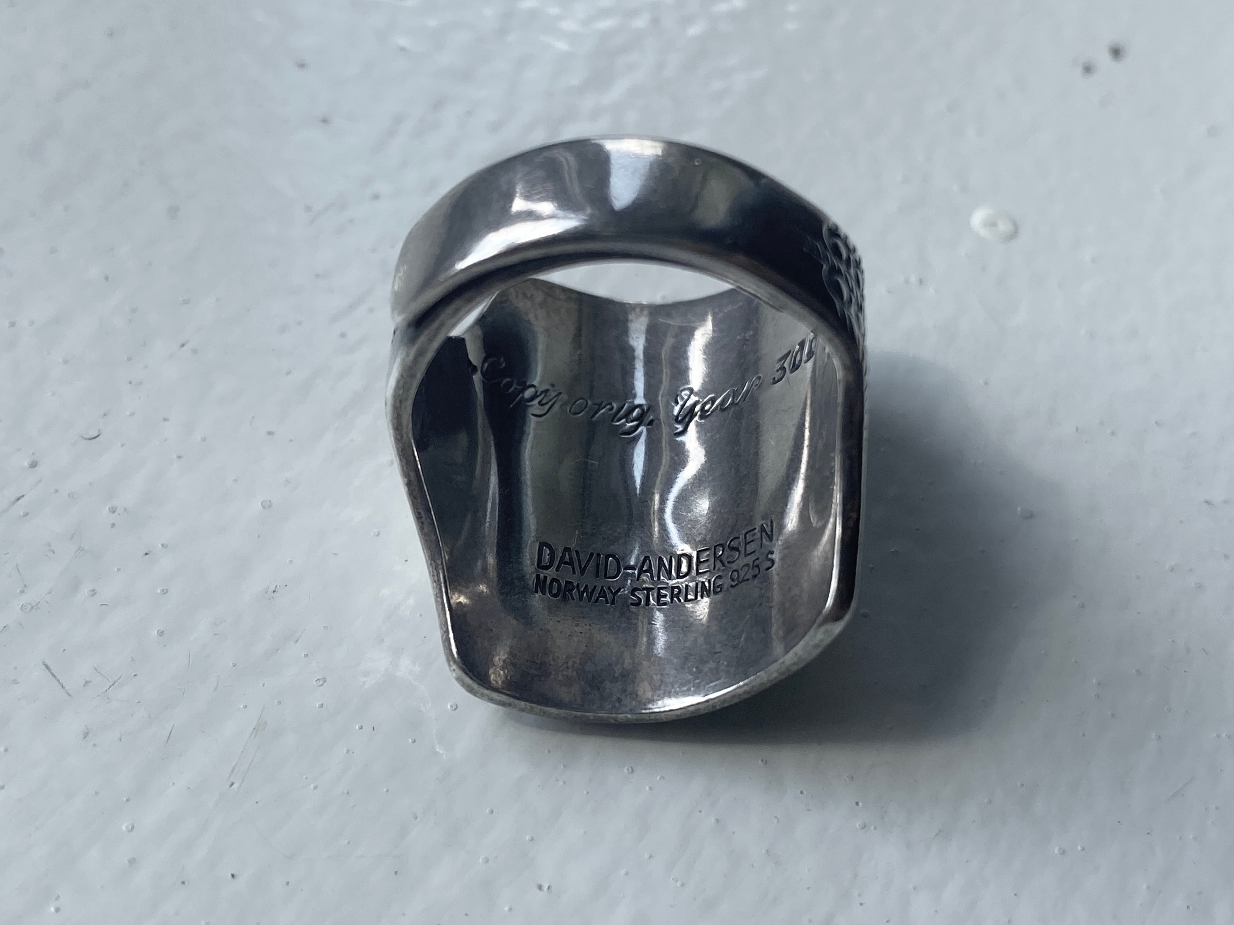 DAVID ANDERSEN Norway Silver 925 Saga Ring | beans on toast