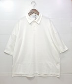 日本製　ギザコットンリラックスポロシャツ