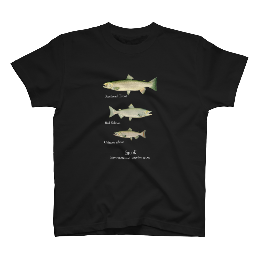 Black(Brook Three Trout L/S TEE