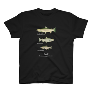 Black(Brook Three Trout L/S TEE