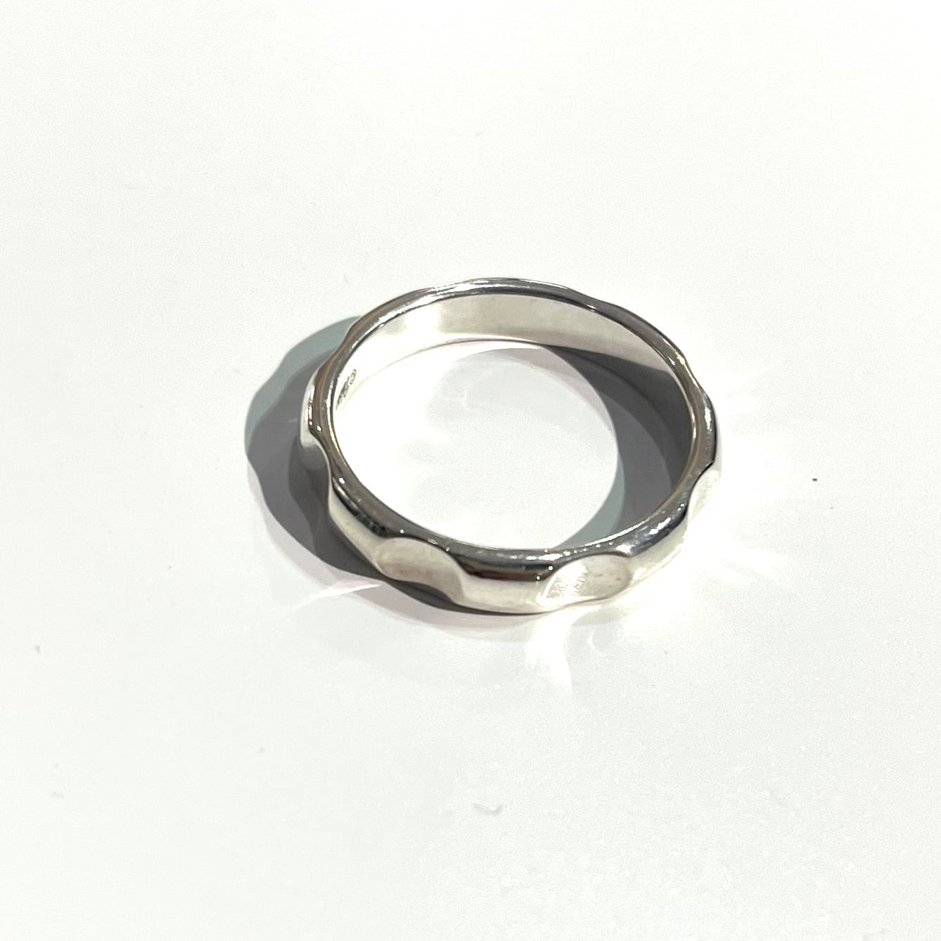 TIFFANY&CO.】パロマ・ピカソ グルーヴリング／17号 シルバー925／0.4