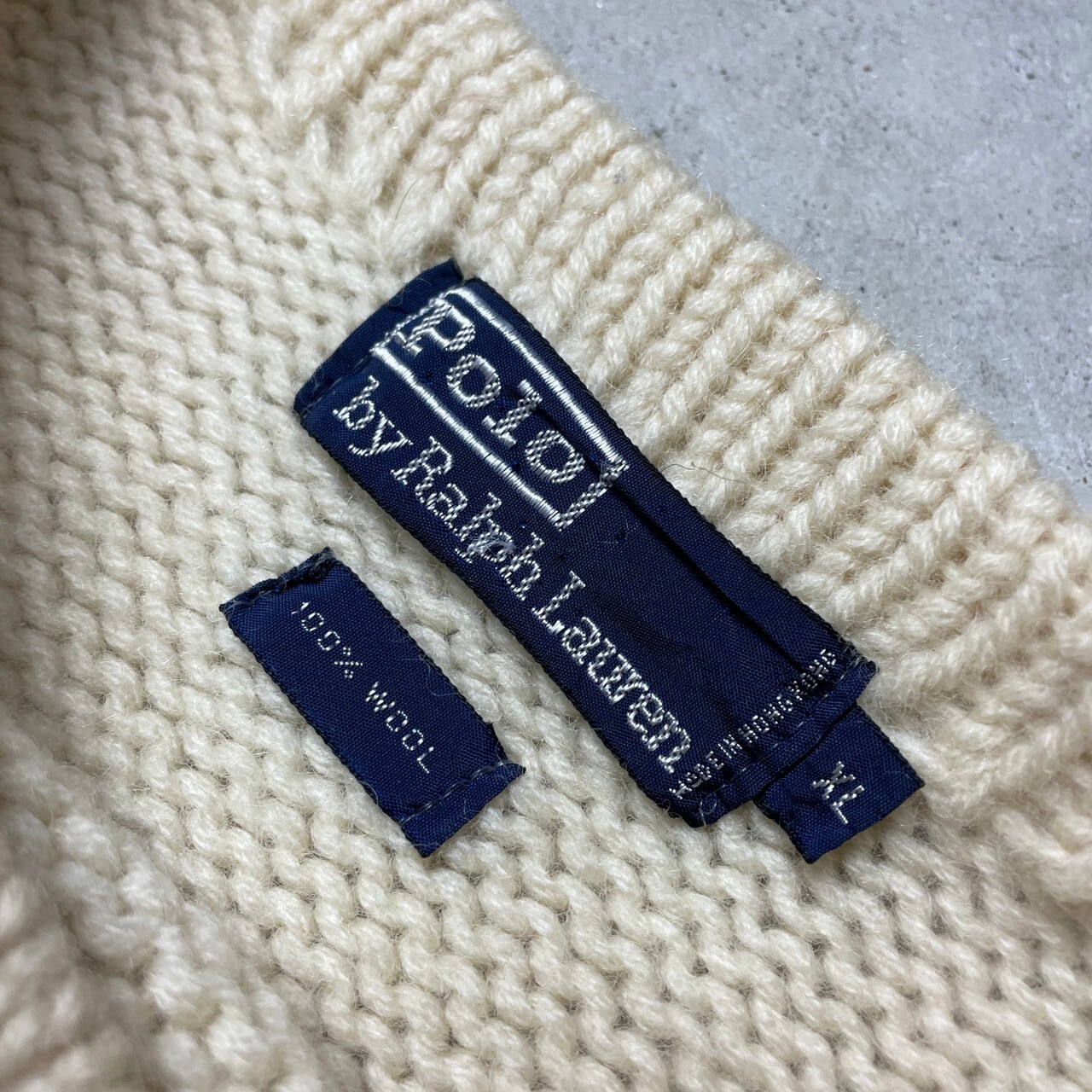 90年代 Polo by Ralph Lauren ポロバイラルフローレン ウールニット