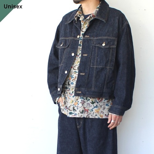 Petrole ネップデニムGジャケット NEP-DENIM Type Ⅲ jacket　（Indigo）