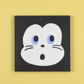 < Kate Matsufuji > 原画作品「NERO FACE -surprise-」