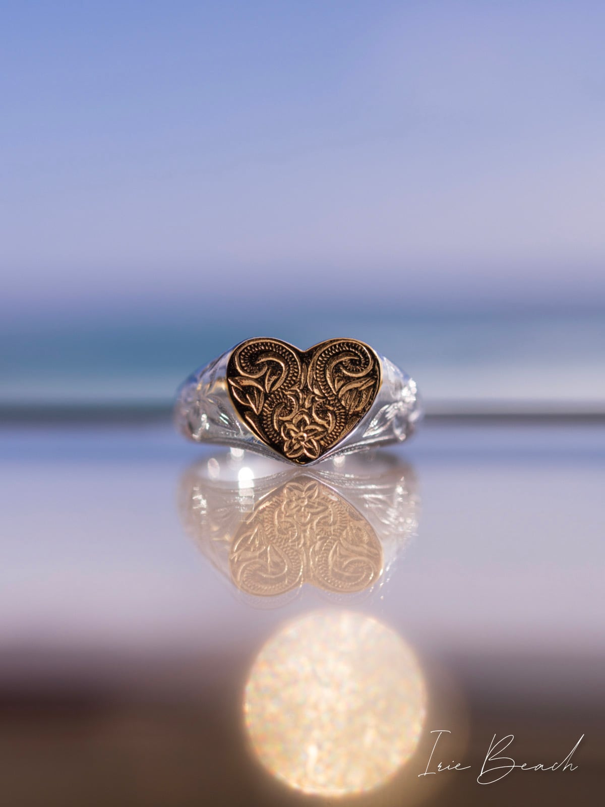 アイリービーチ　ハートシールリング　heart seal ring