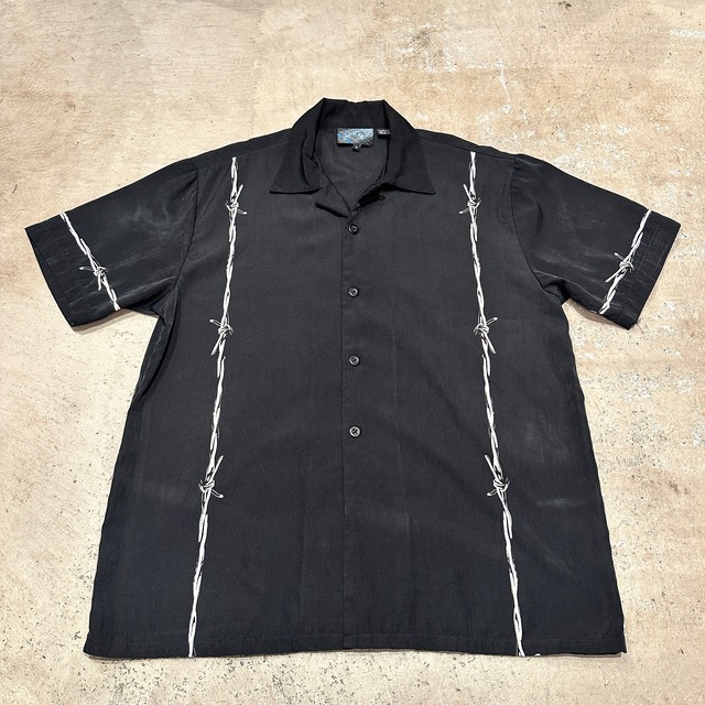 ⓃOTHER BRAND S/S  SHIRT BLACK SIZE M