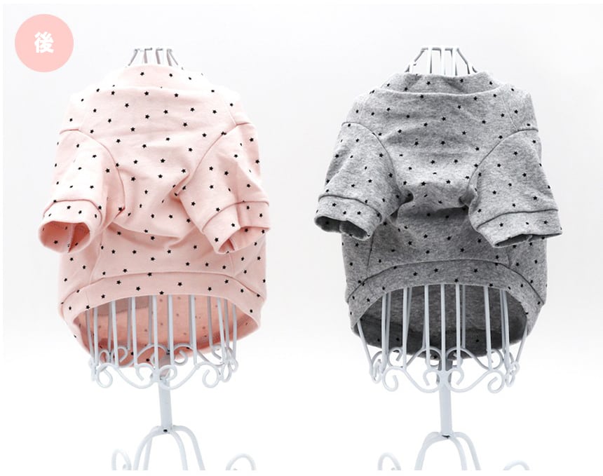 星Tシャツ タンクトップ 犬の服 室内着 シンプル 小型犬 中型犬 秋冬 犬服 抜け毛防止 犬 ドッグウェア top13