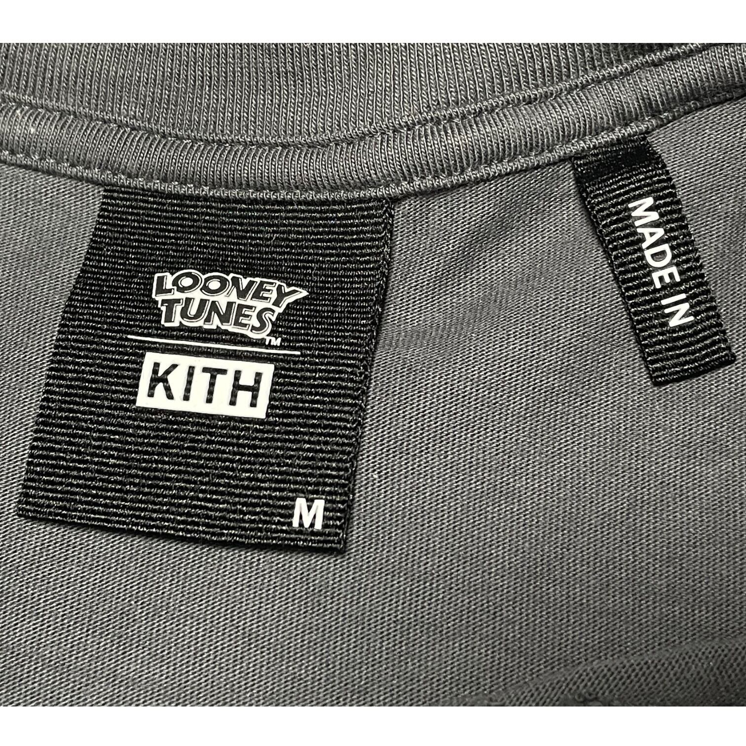 KITH バンダナ柄長袖シャツ　黒Lサイズ