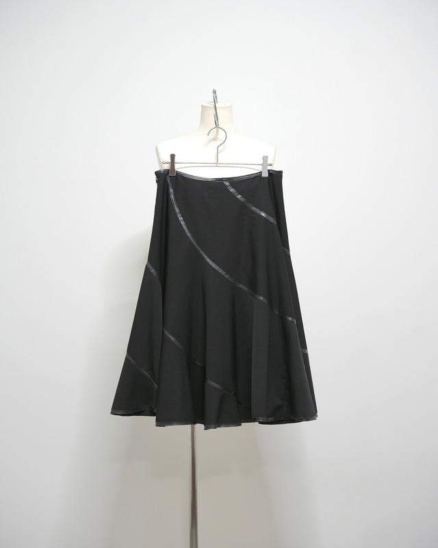 JUNYA WATANABE patchwork flare skirt