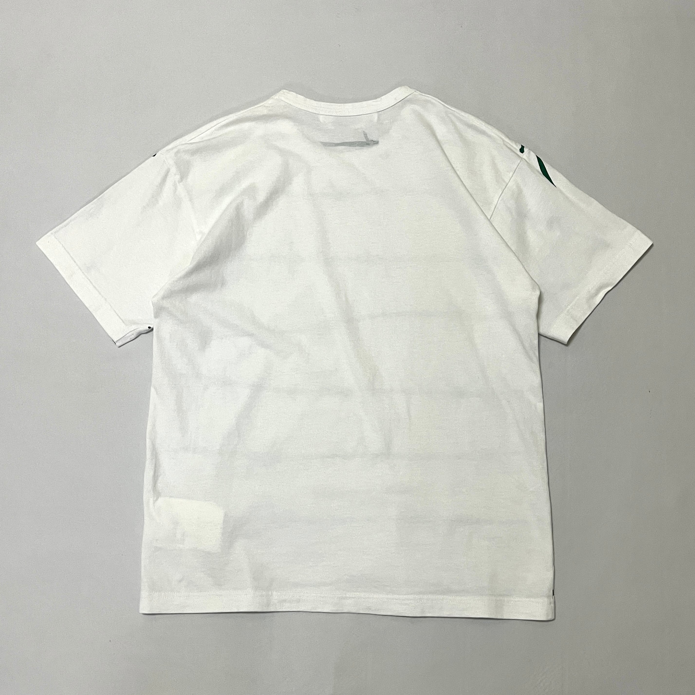 04ss JUNYA WATANABE MAN 有刺鉄線 プリントデザイン Tシャツ ジュンヤ