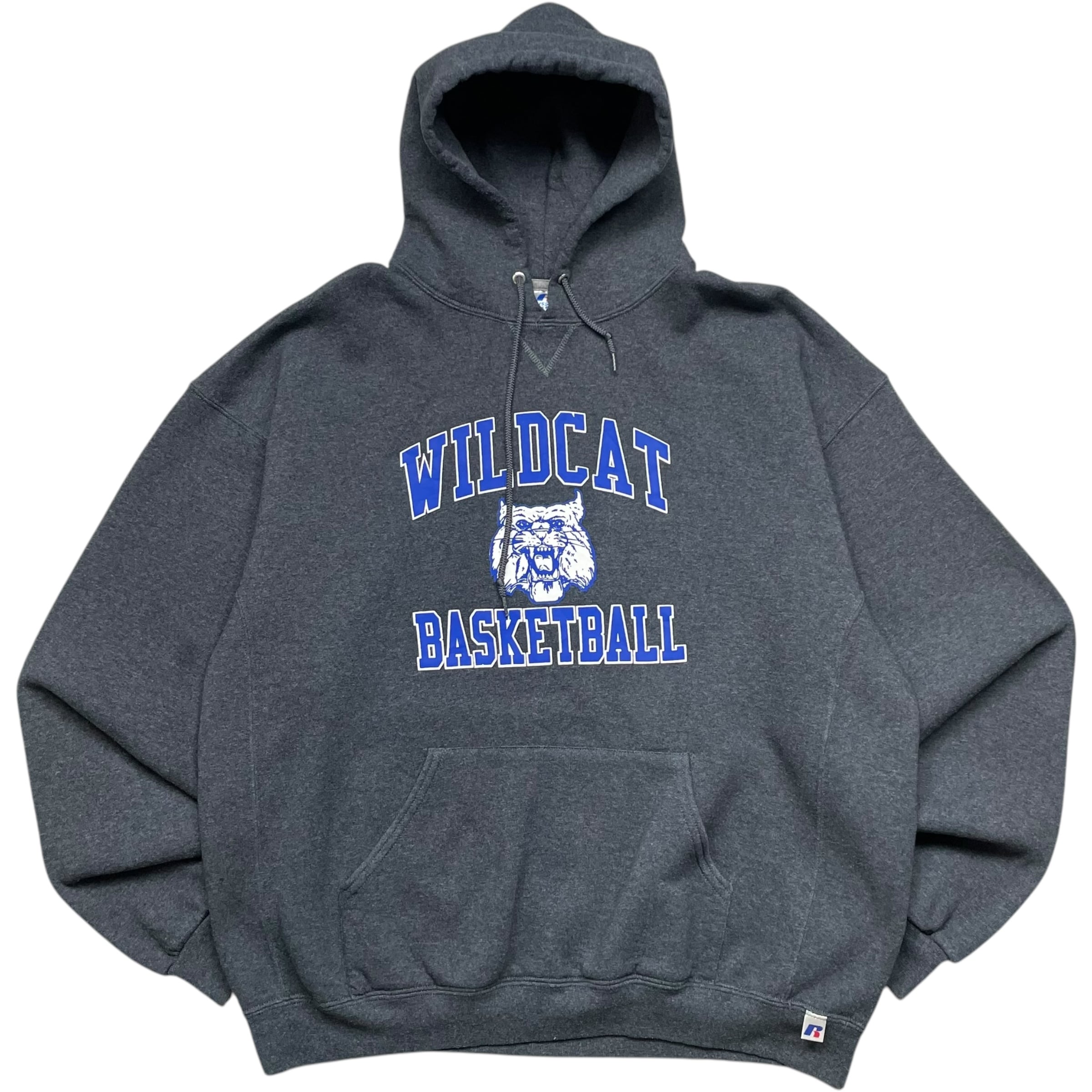 《XL》russell athletic ラッセルアスレチック パーカー プリント グレー no.7078