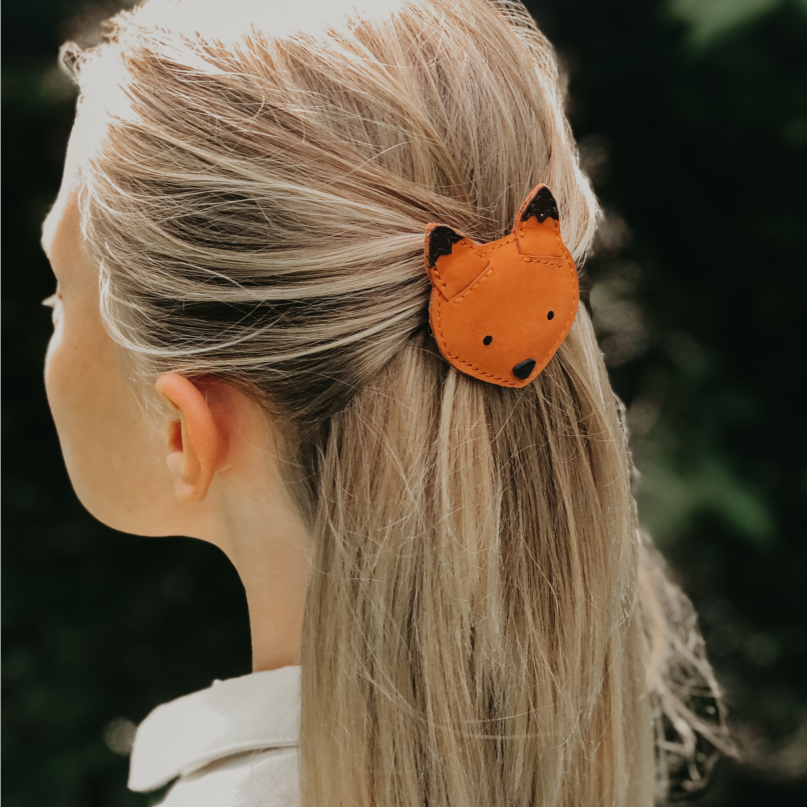 Donsje Josy Classic Hairclip | Fox | RESONASON