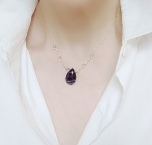 ブラックレースアゲート　ペンダント