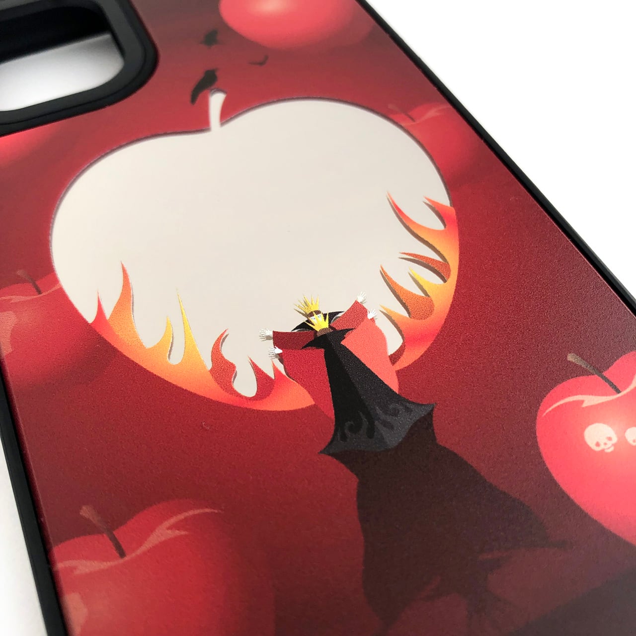 女王と毒リンゴの鏡 ミラーiPhoneケース〈物語シリーズ〉白雪姫