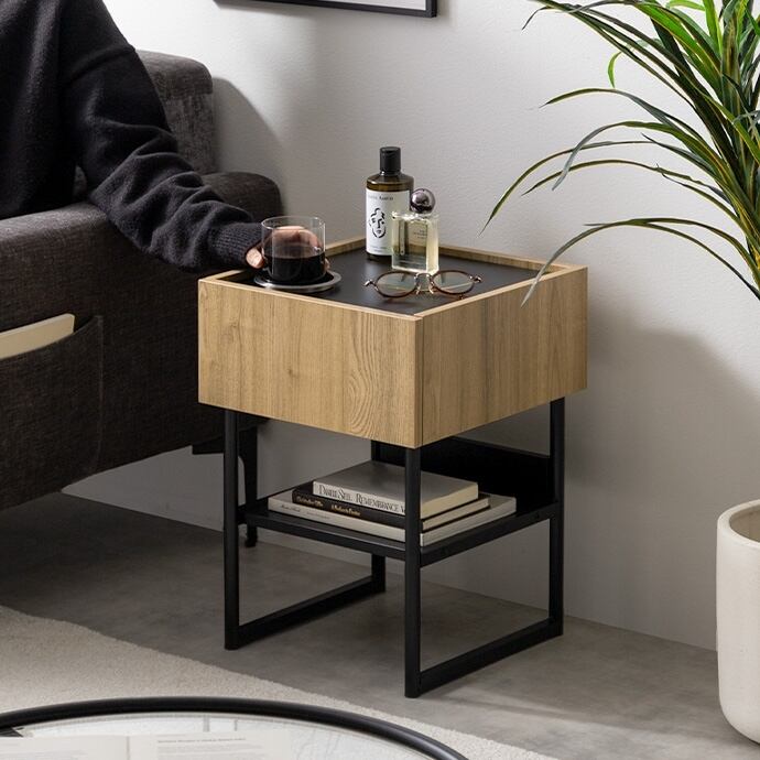 サイドテーブル 引き出し付き | FIGARO