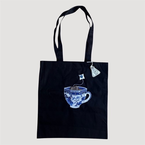R&D.M.Co-/OLDMAN'S TAILOR オールドマンズテーラー B.W. MILK TEE TOTE BAG black #8266