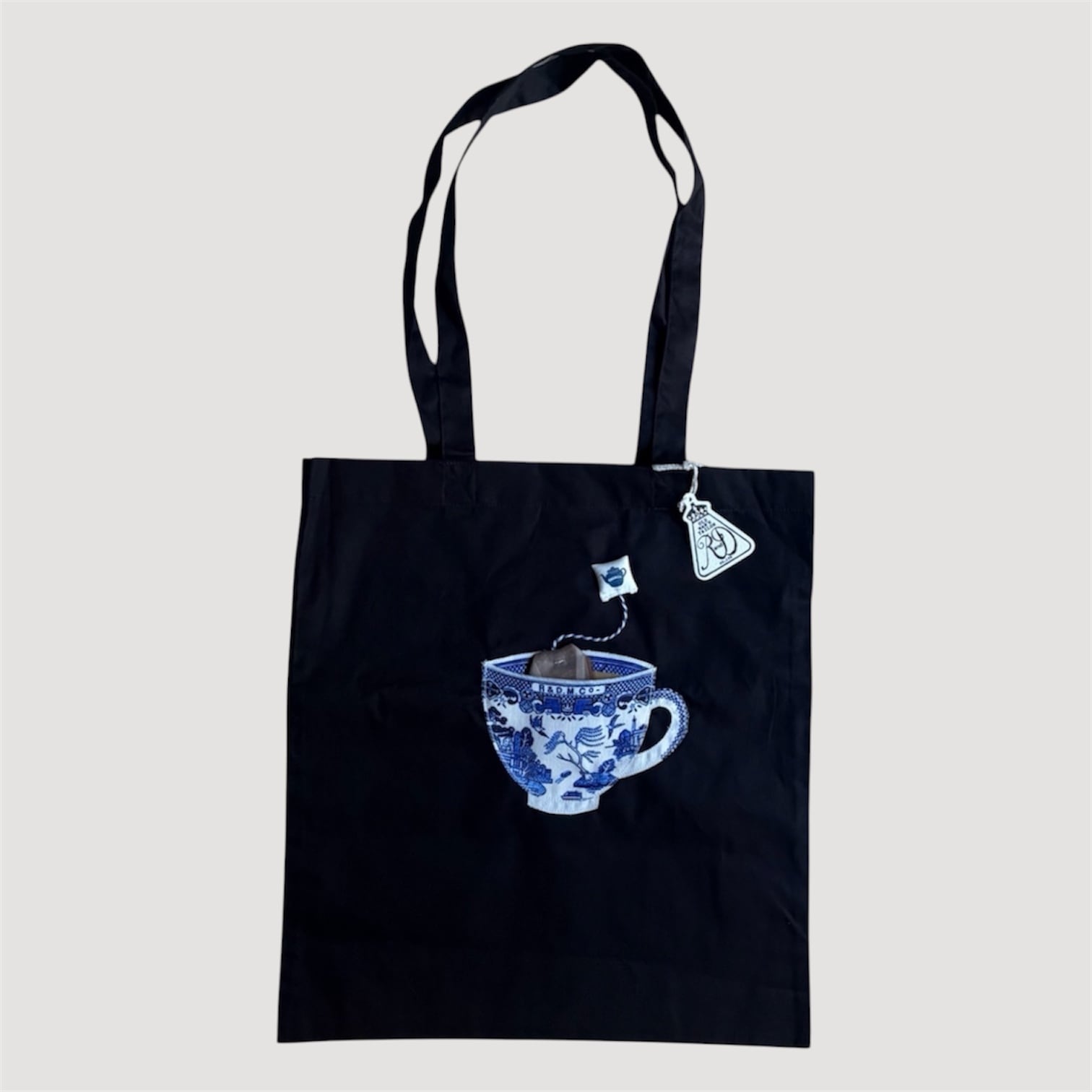 R&D.M.Co-/OLDMAN'S TAILOR オールドマンズテーラー B.W. MILK TEE TOTE BAG black #8266