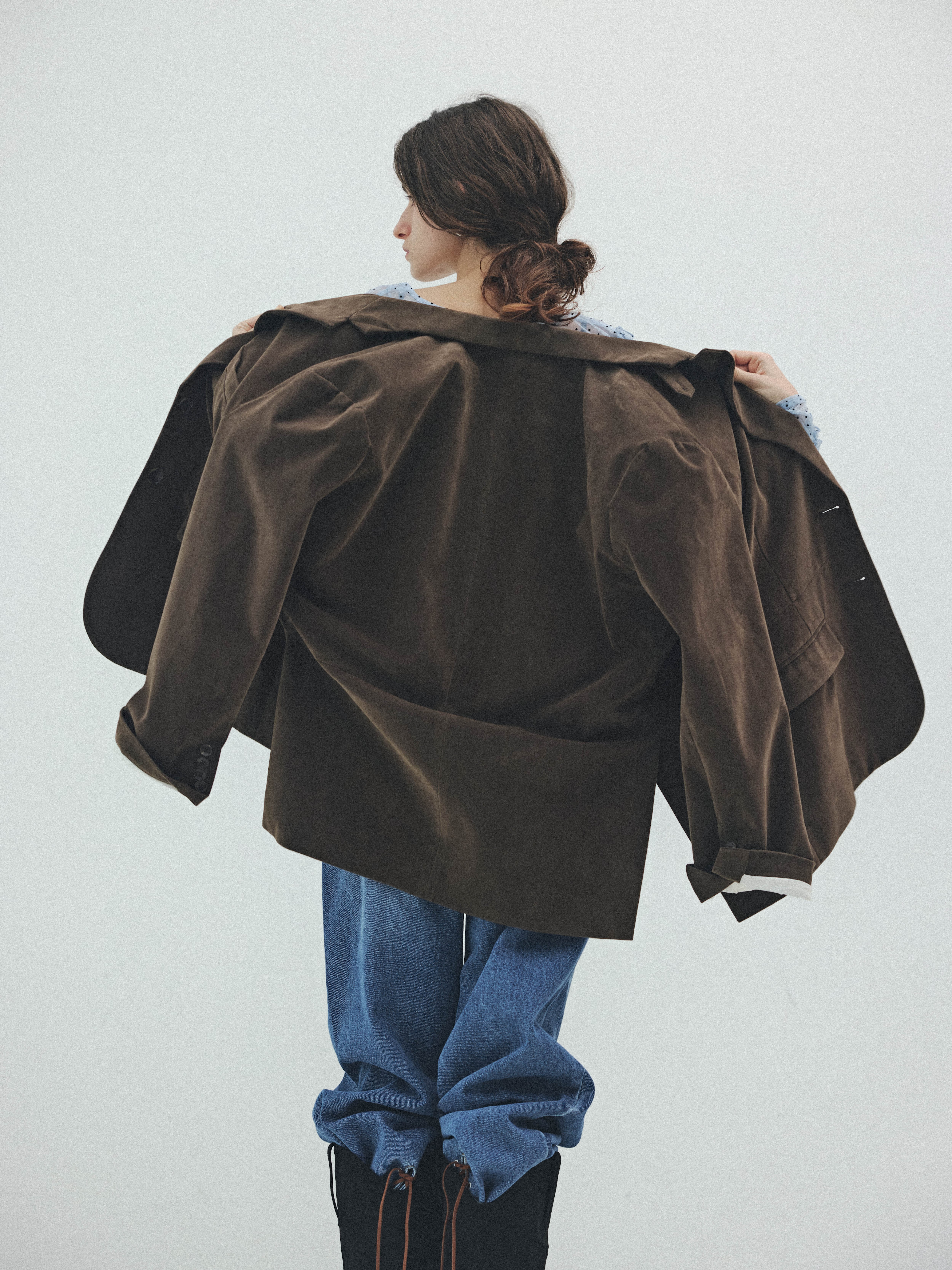 suede dad jacket | Katrin TOKYO