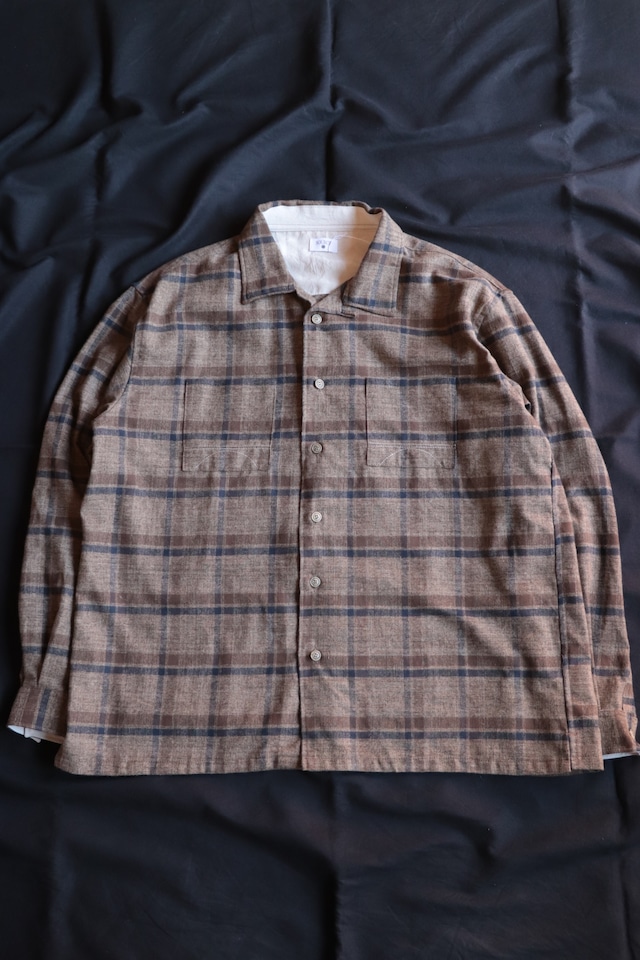 SOURCE/ソース　ROAM FLANNEL SHIRT PLAID　S-SH1