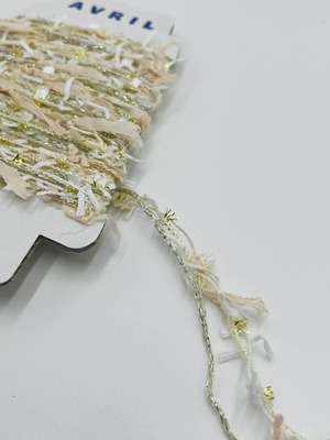 集めたくなる♬楽しい♬可愛い♡『ちょこっと巻きのファンシー糸』AVRILペラコーン216