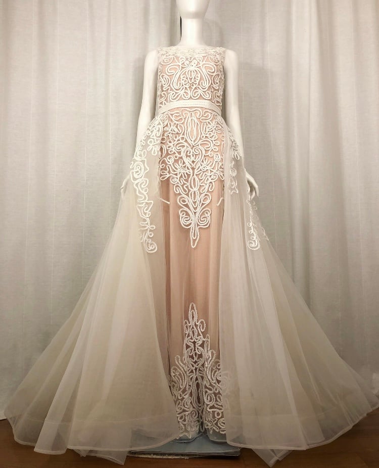 WHITE マーメイド オーバースカート【アメリカ輸入】 | DressMM WHITE マーメイド オーバースカート【アメリカ輸入】 | DressMM