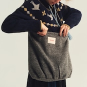 【2color】やさしさを編むニットショルダーバッグ 《P0309》