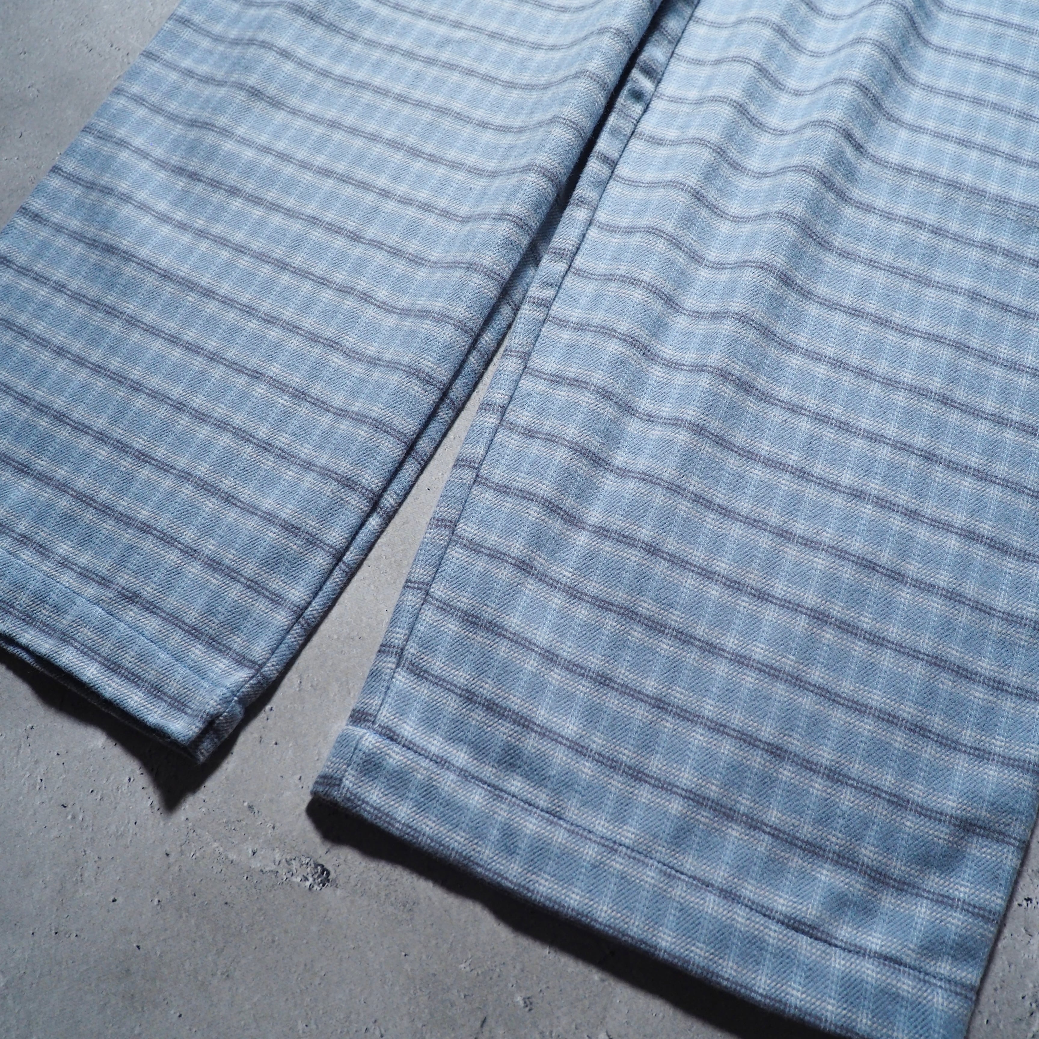 ” GIVENCHY ” 4G logo embroidery vintage loose check pajamas Set up