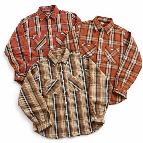 Far East Manufactureing(エフイーエム)～"WORK SHIRT" Heavy Flannel Plaid～