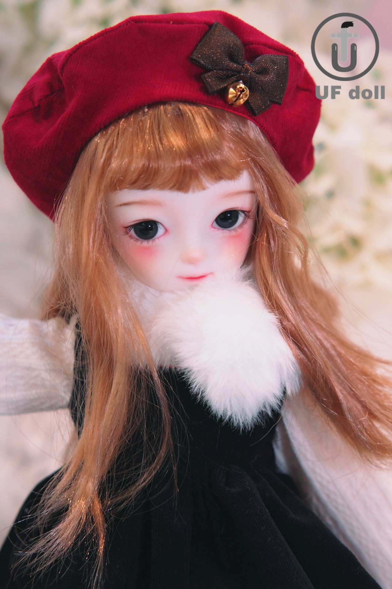 予約販売】【UF doll】1/4 BJD 小迷 ノーメイクヘッド 球体関節人形 