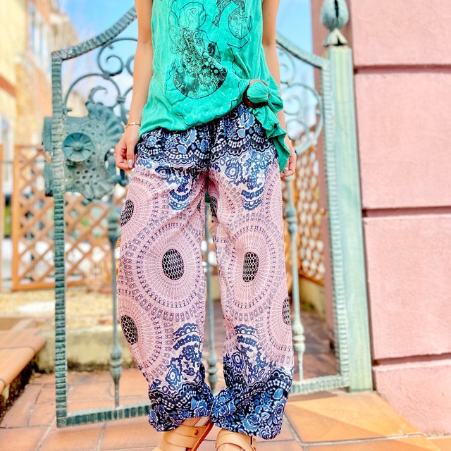 レーヨンパンツ