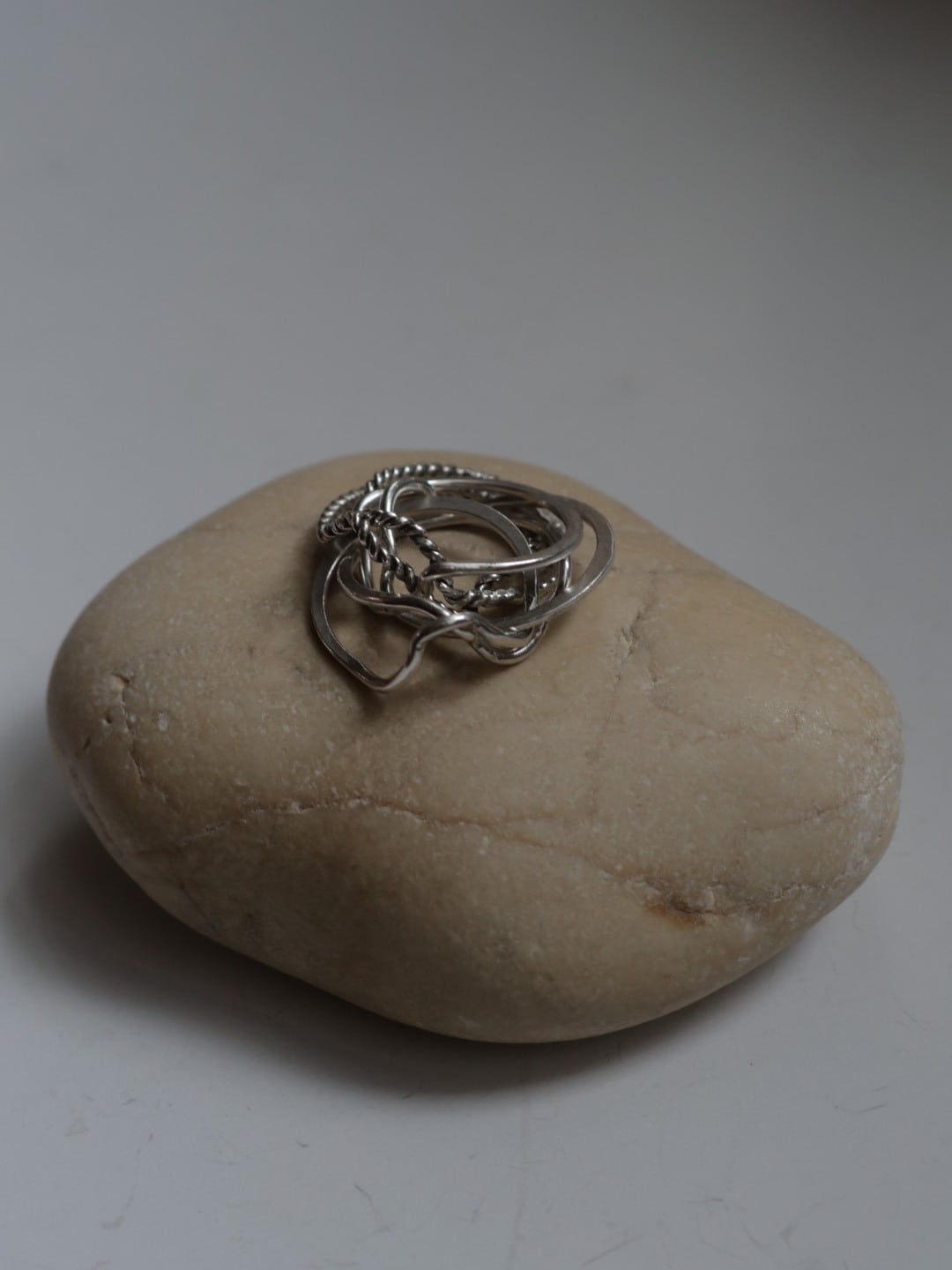 <vintage silver925>6 pazzle ring