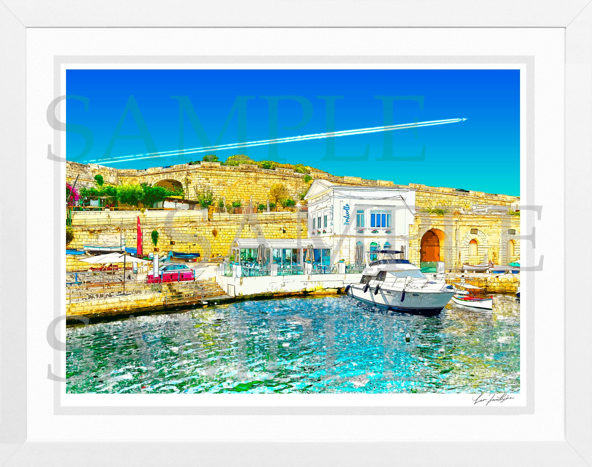 Yacht Harbor LEON TERASHIMA版画作品77作限定（オンライン限定特典