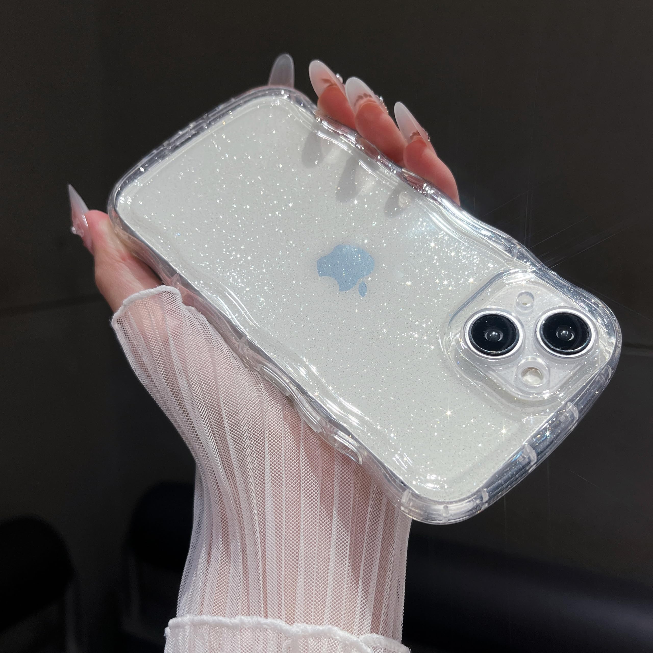 ZTOFERA for iPhone 15 Pro Max ケース女性女の子男性用クリア